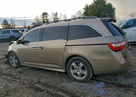 2012 Honda Odyssey Touring из США, поврежденный, VIN 5FNRL5H9XCB004495